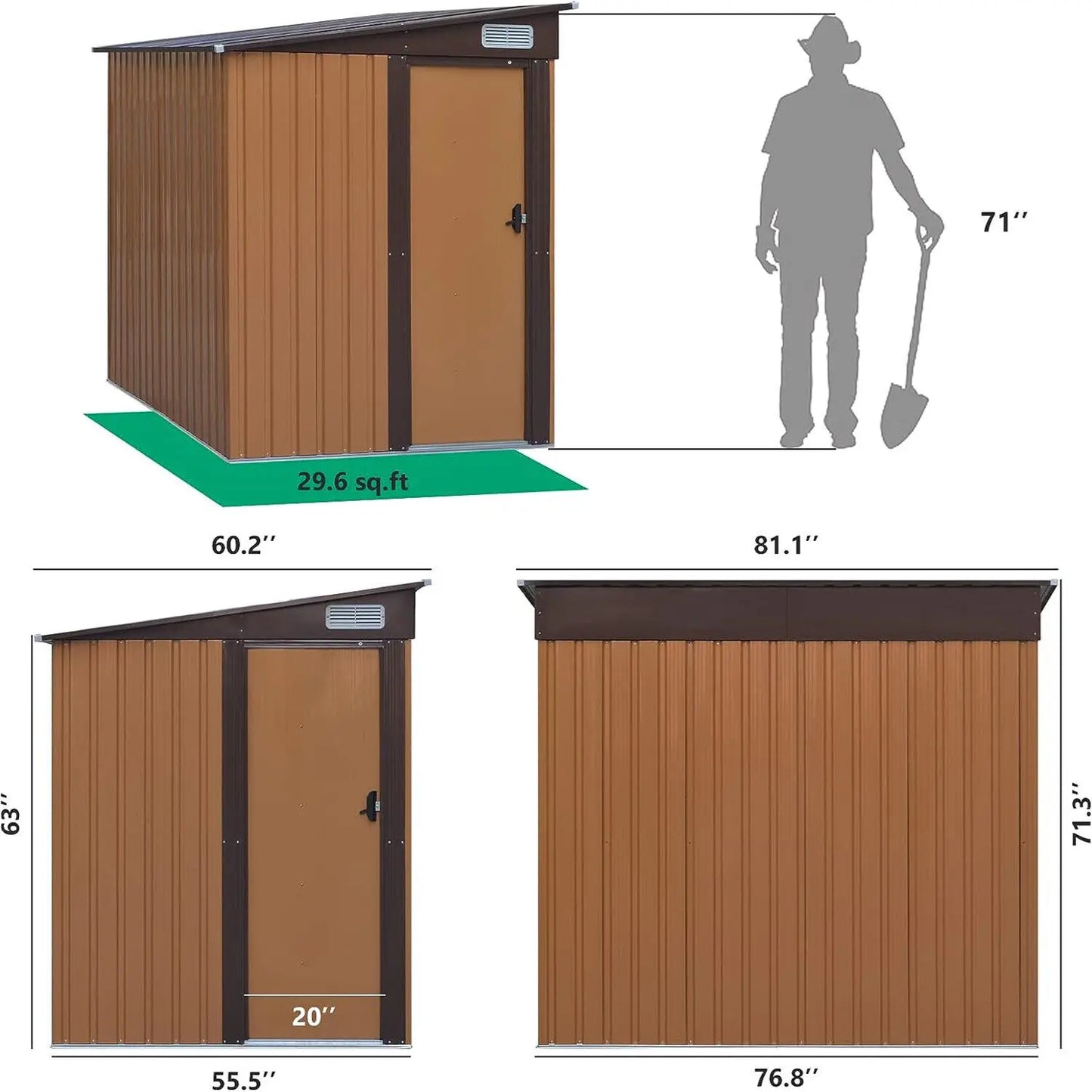 Outdoor Storage Sheds Metal Sheds