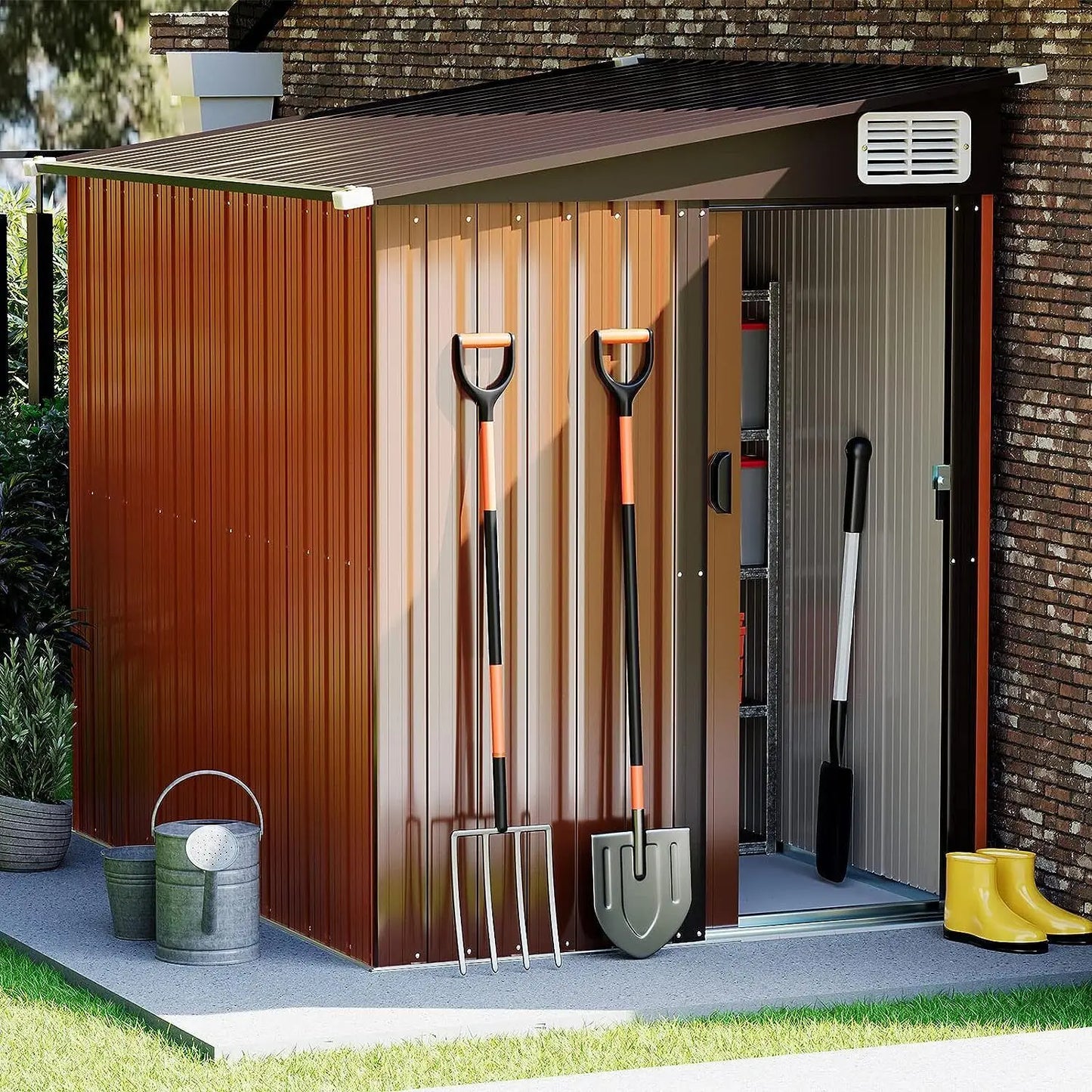 Outdoor Storage Sheds Metal Sheds