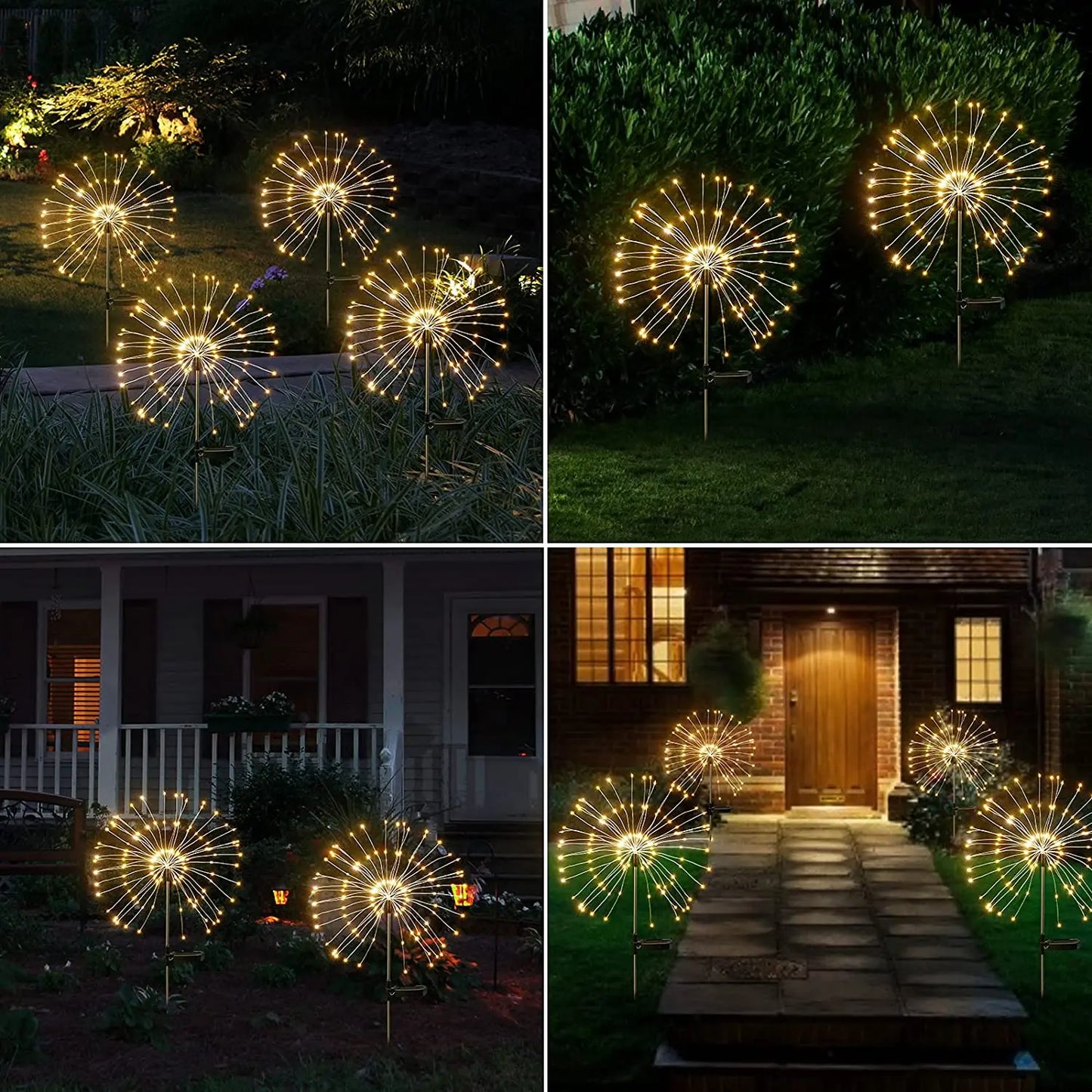 Christmas LED Solar Powered Outdoor Lamp For Christmas Decoration