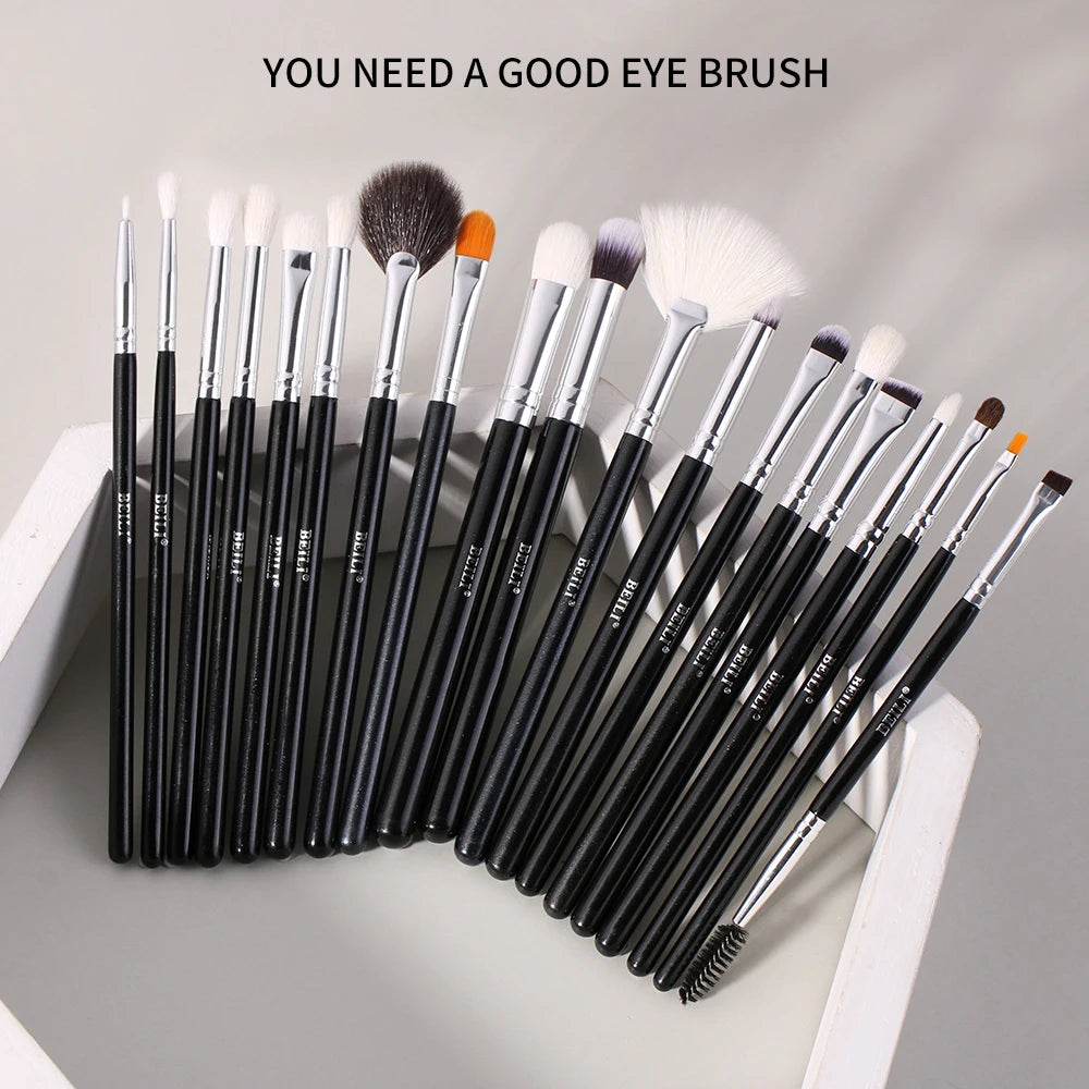 BEILI Goat Makeup Brush Set Eyeshadow Makeup Brushes Professional.