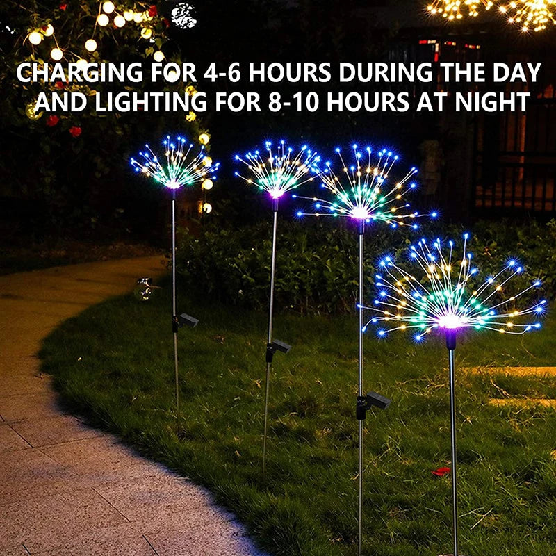 Christmas LED Solar Powered Outdoor Lamp For Christmas Decoration