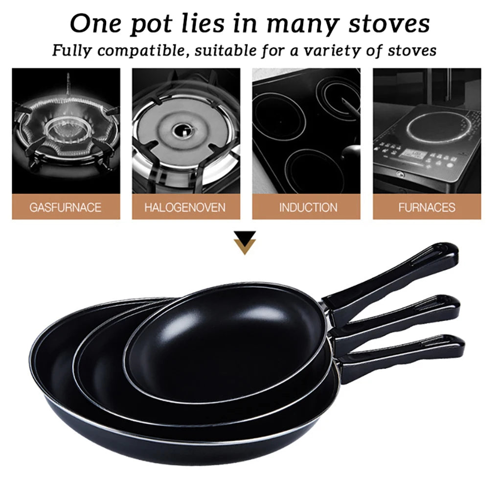 Frying Pan Durable Non-stick skillet Mini Thick Steak.