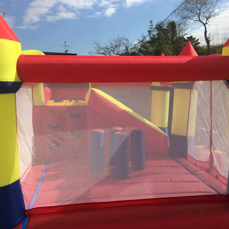 Inflatable Trampline Bouncy Castle Jumping House With Blower.