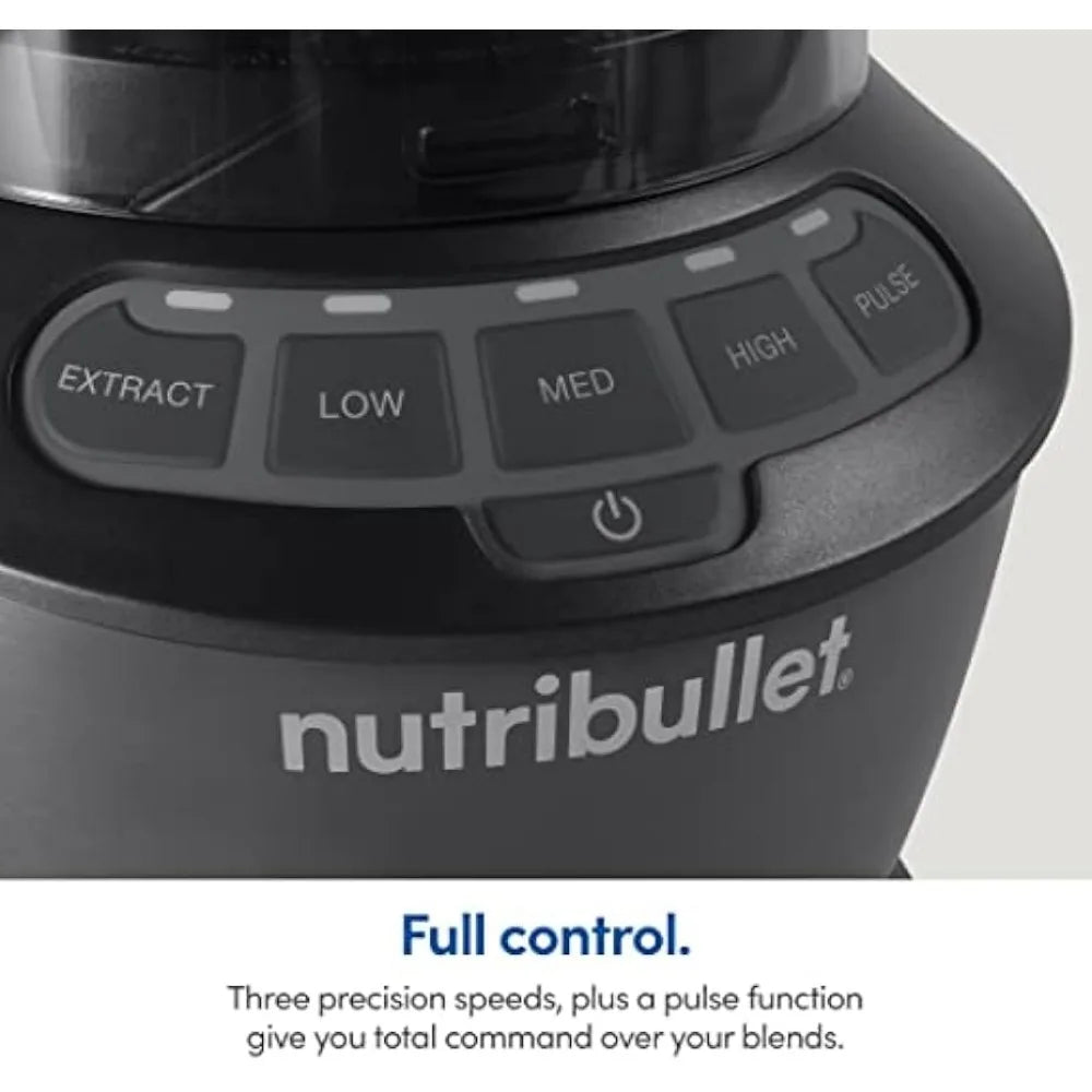 NutriBullet ZNBF30500Z Blender Combo 1200 Watt, 1200W, Dark Gray