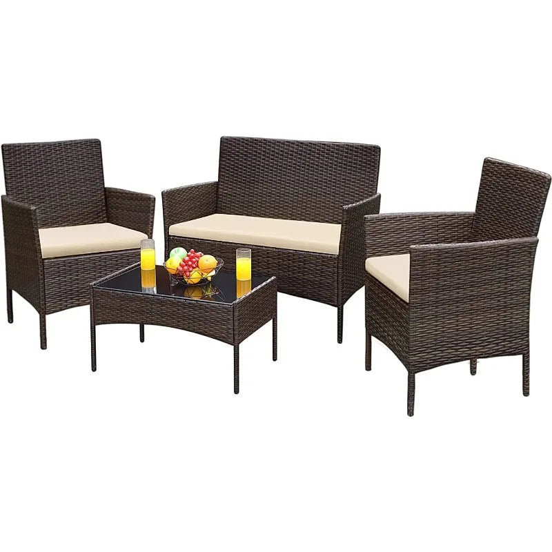 Greesum Patio Furniture 4 Pieces