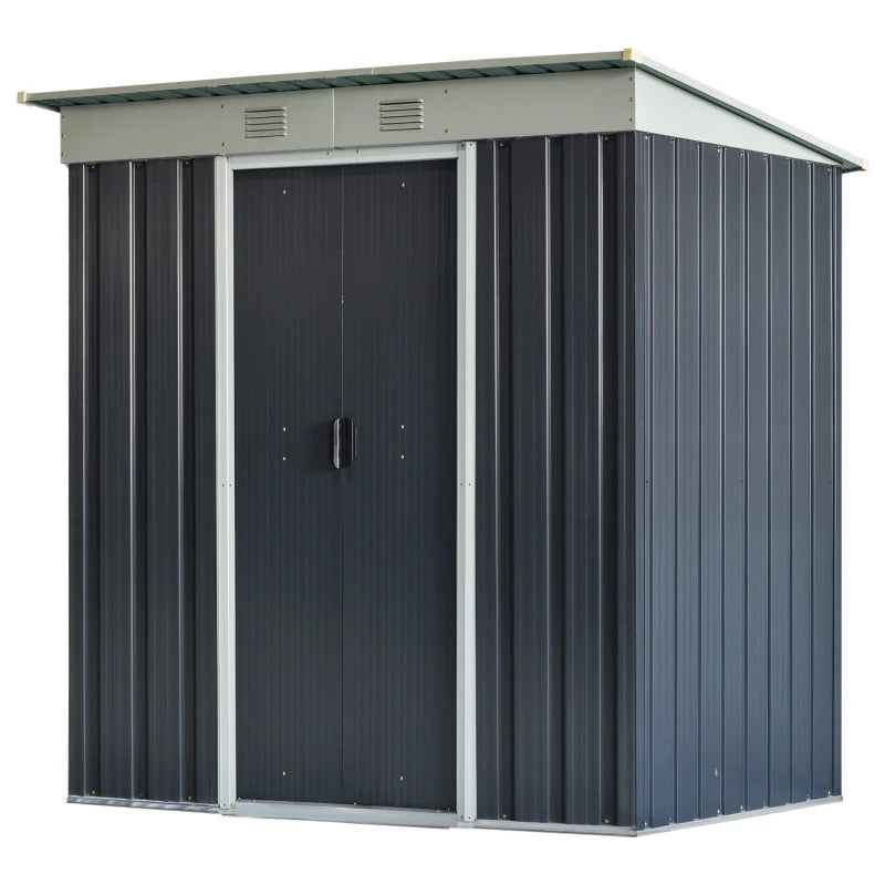 6' x 4' Backyard Garden Tool Storage Shed.