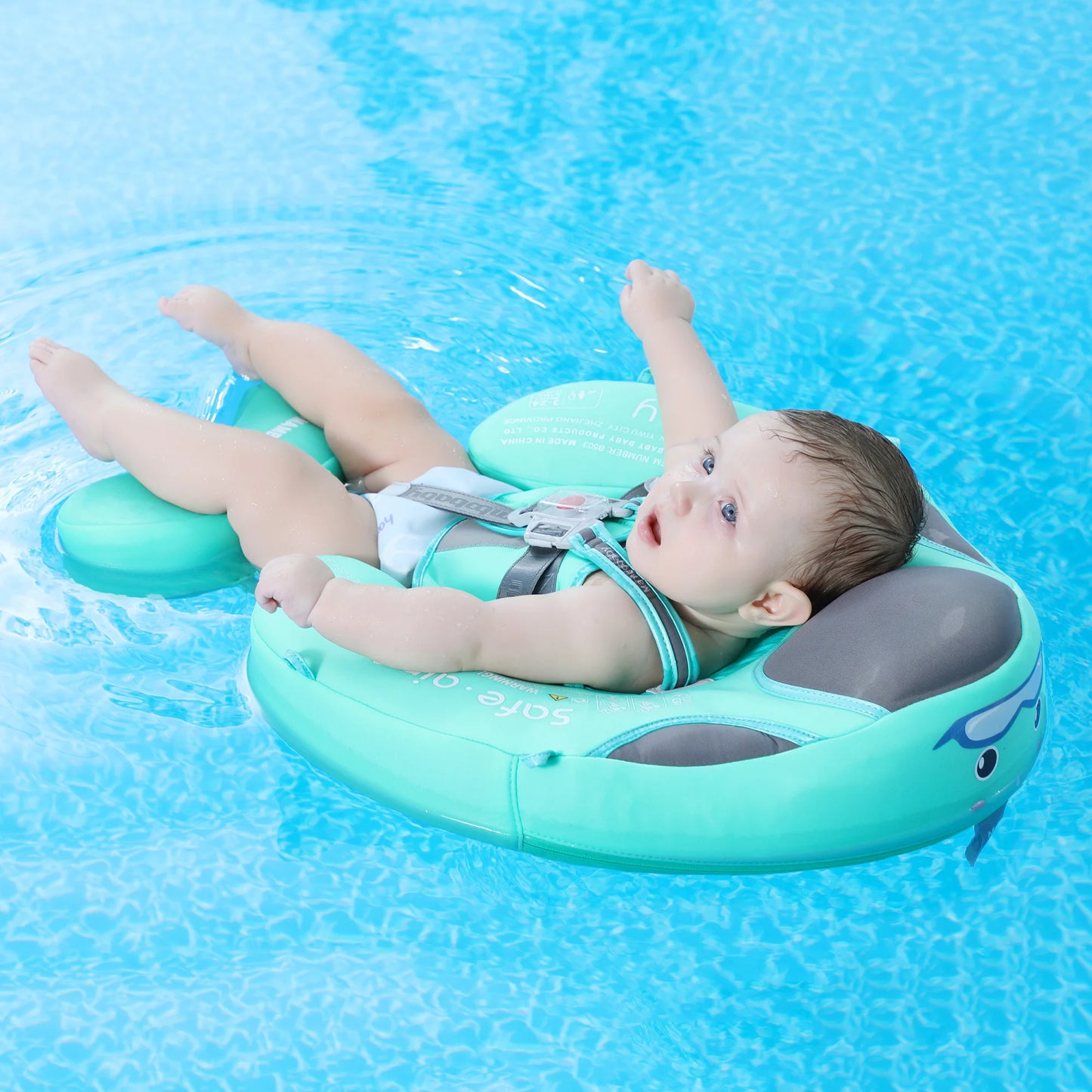 Mambobaby Newest Non Inflatable Baby Float Lying Swimming Infant Toddler