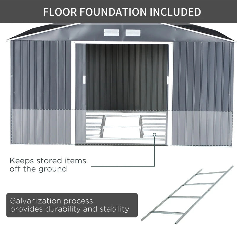 11'x 13 'outdoor storage shed.