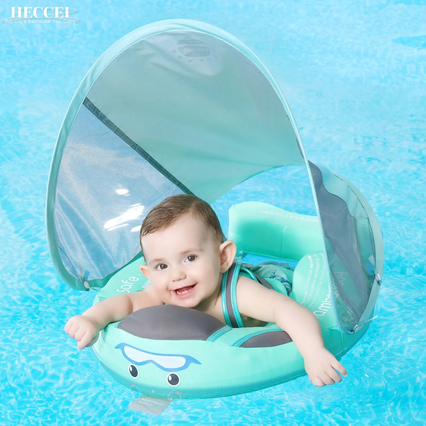 Mambobaby Newest Non Inflatable Baby Float Lying Swimming Infant Toddler