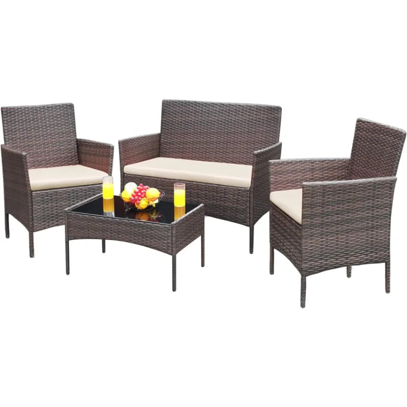 Greesum Patio Furniture 4 Pieces