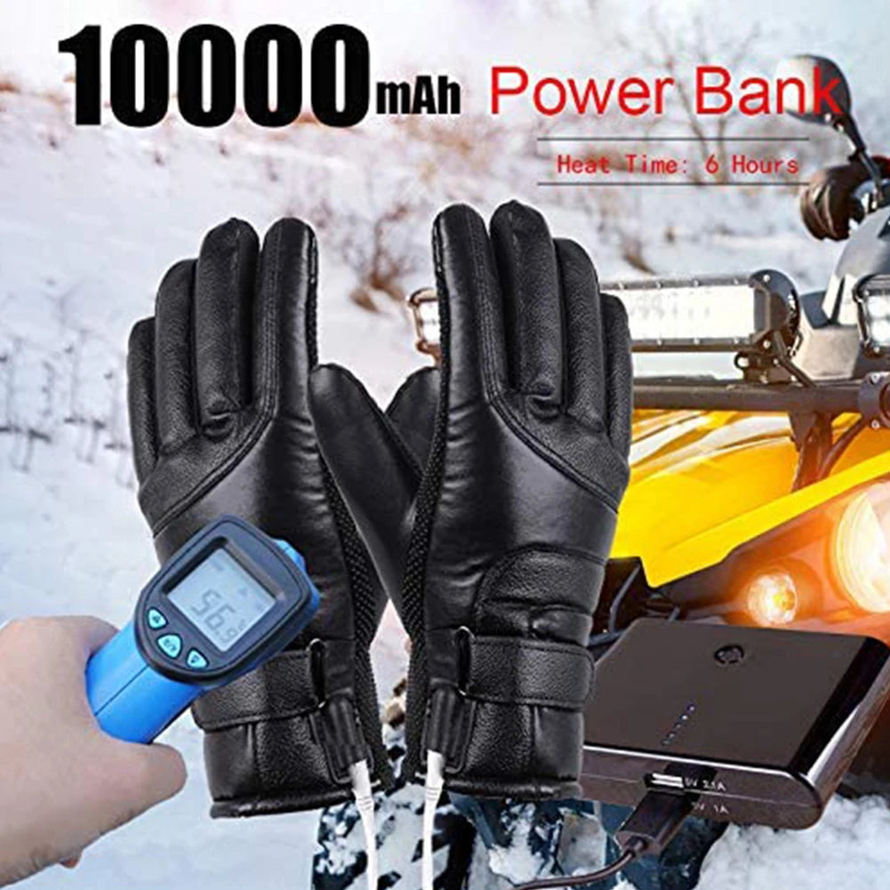 Electric Heated Gloves Rechargeable USB Hand Warmer