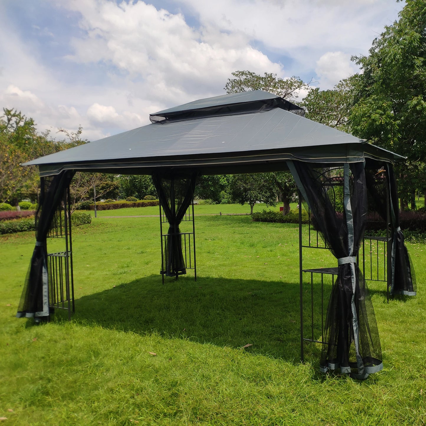 13x10 Outdoor Patio Gazebo Canopy Tent.