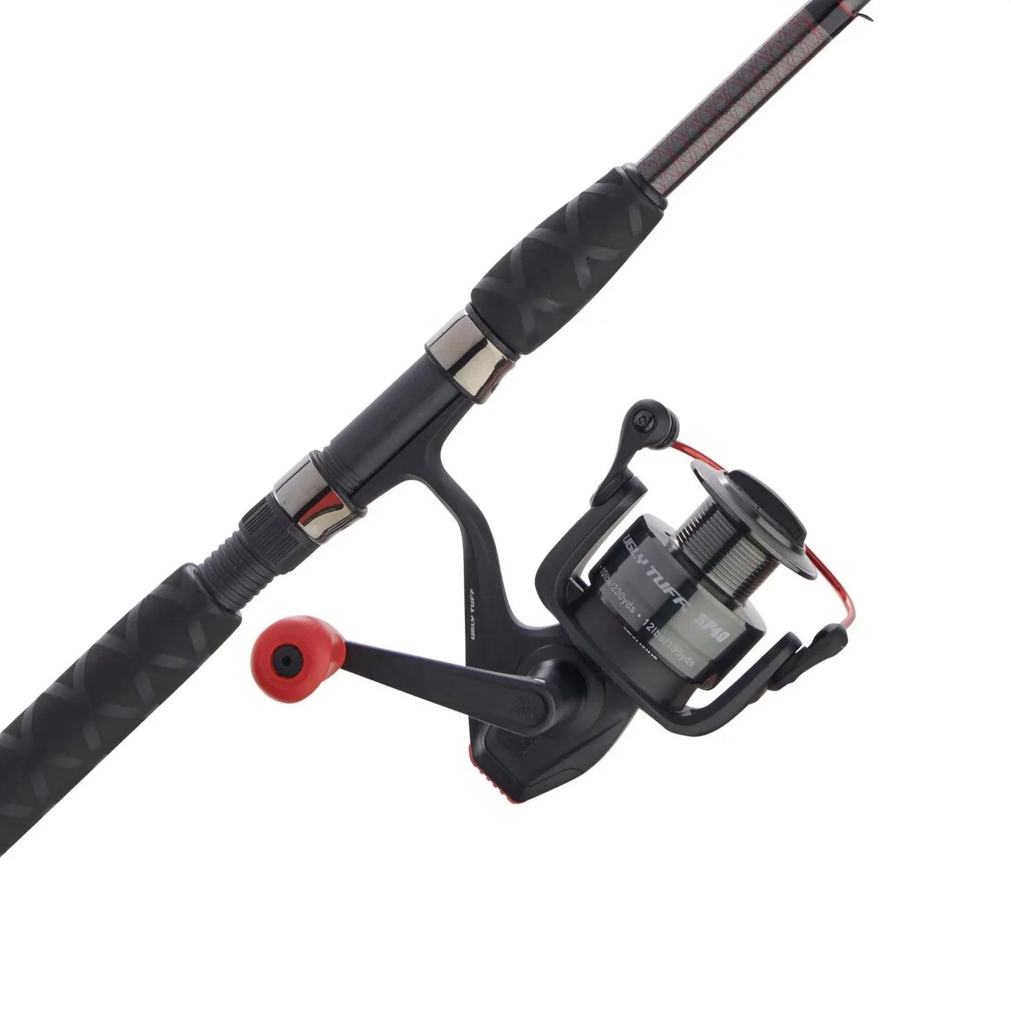 Ugly Stik 6’6” Ugly Tuff Fishing Rod and Reel Spinning Combo Medium Heavy