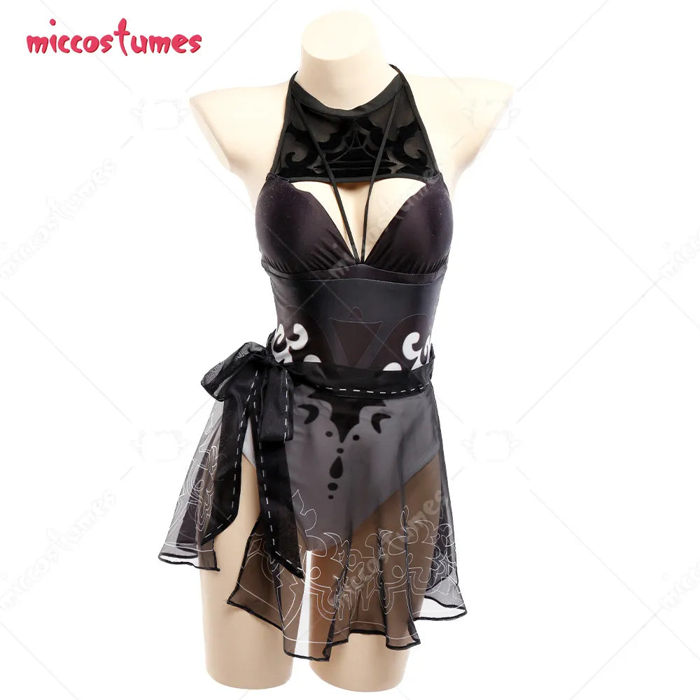 Haikyuu No.2 Type B Cosplay Costume Woman Two Piece Bikini.