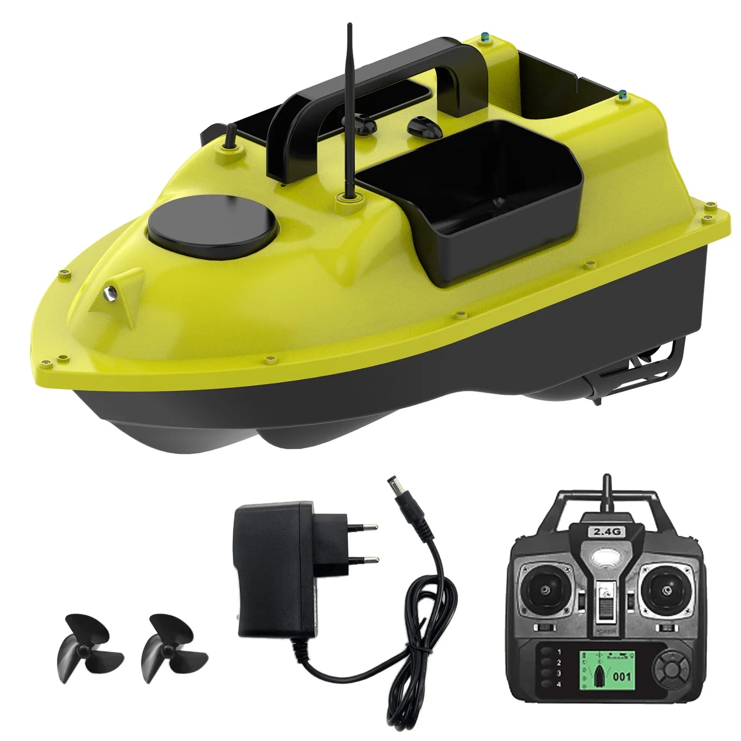 D18B GPS Fishing Bait Boat with 3 Containers