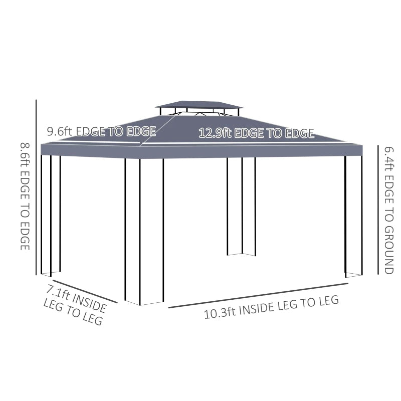 13' x 10' Patio Gazebo.