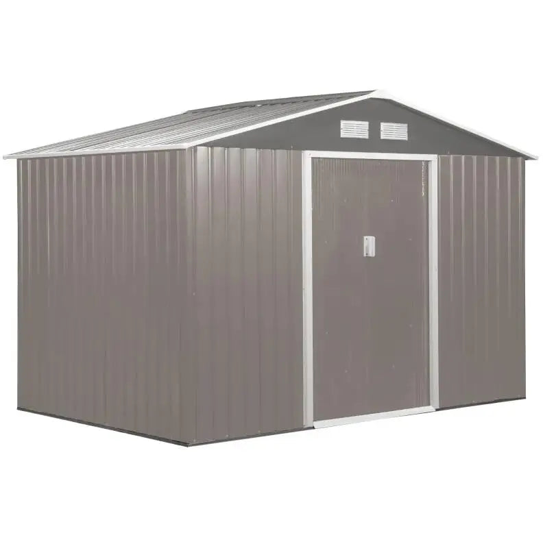 9' x 6' Metal Storage Shed Garden Tool House.