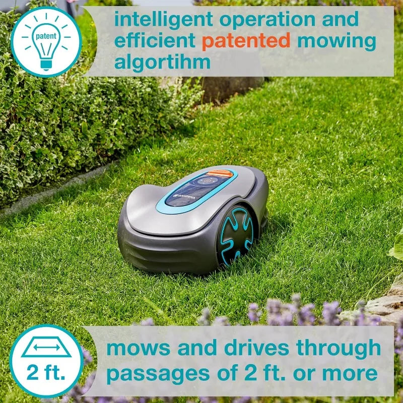 Automatic Robotic Lawn Mower, with Bluetooth app