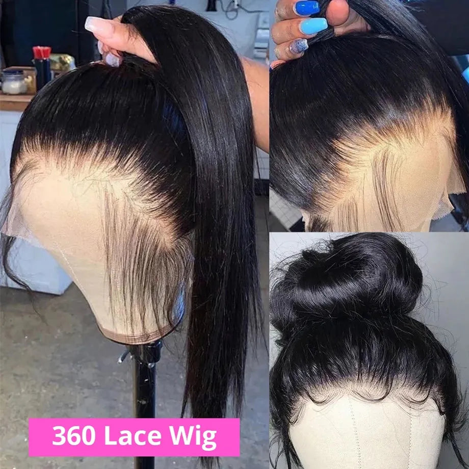 Straight Lace Front Wigs 13x4 13x6 HD