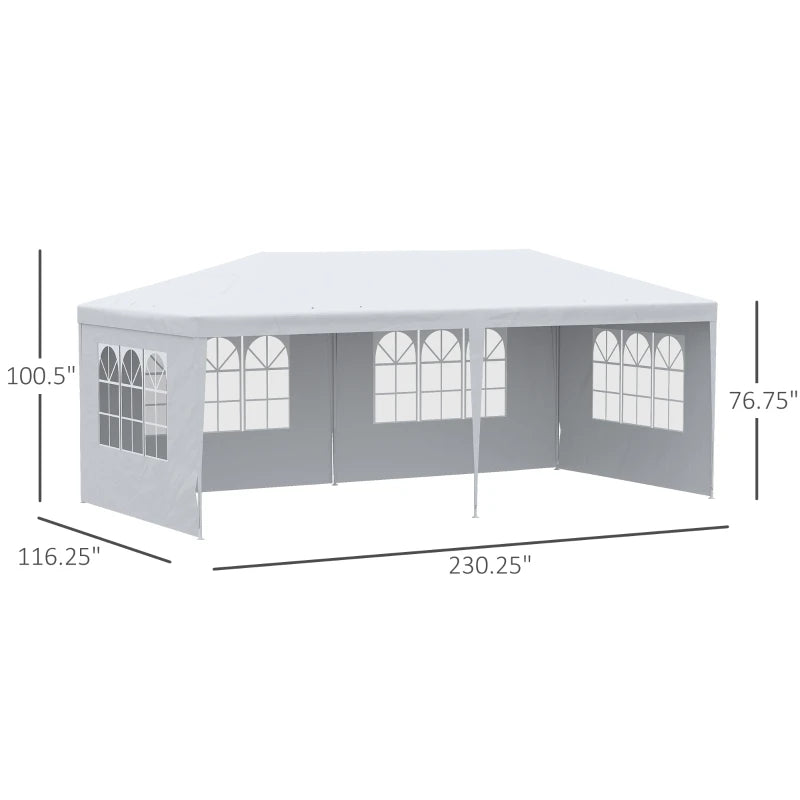 WhiteCanopy Party Tent 20' x 10' Canopy Party Tennts.