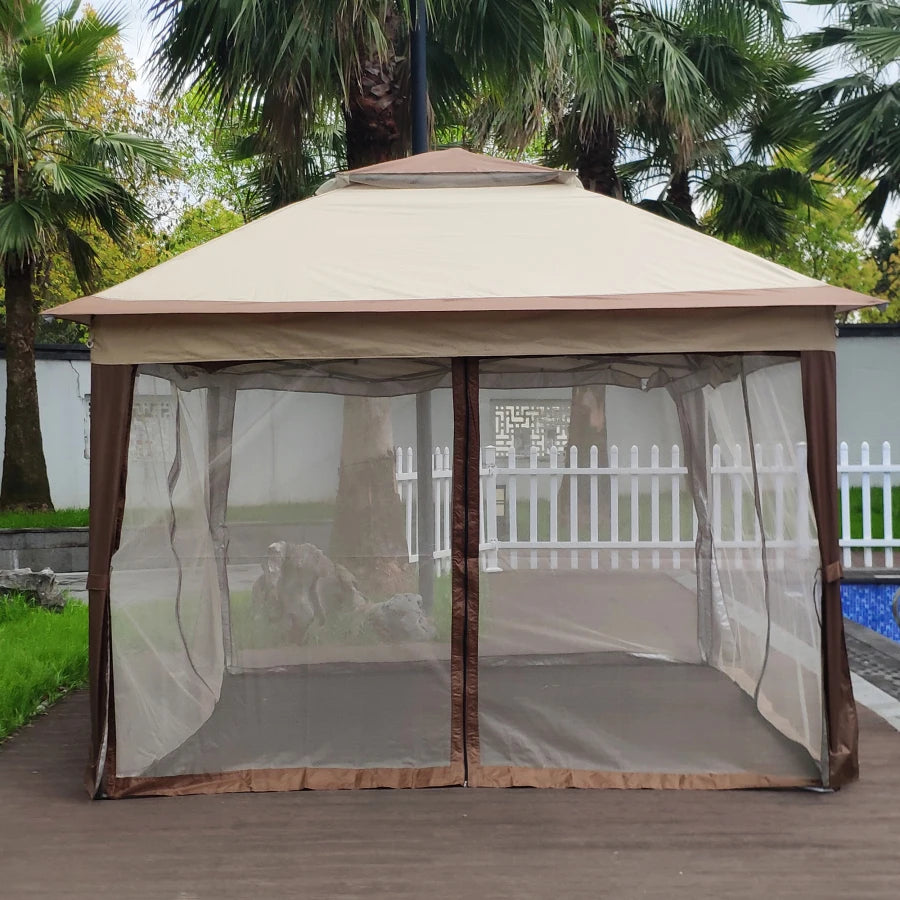 Outdoor 11x 11Ft Pop Up Gazebo Canopy.