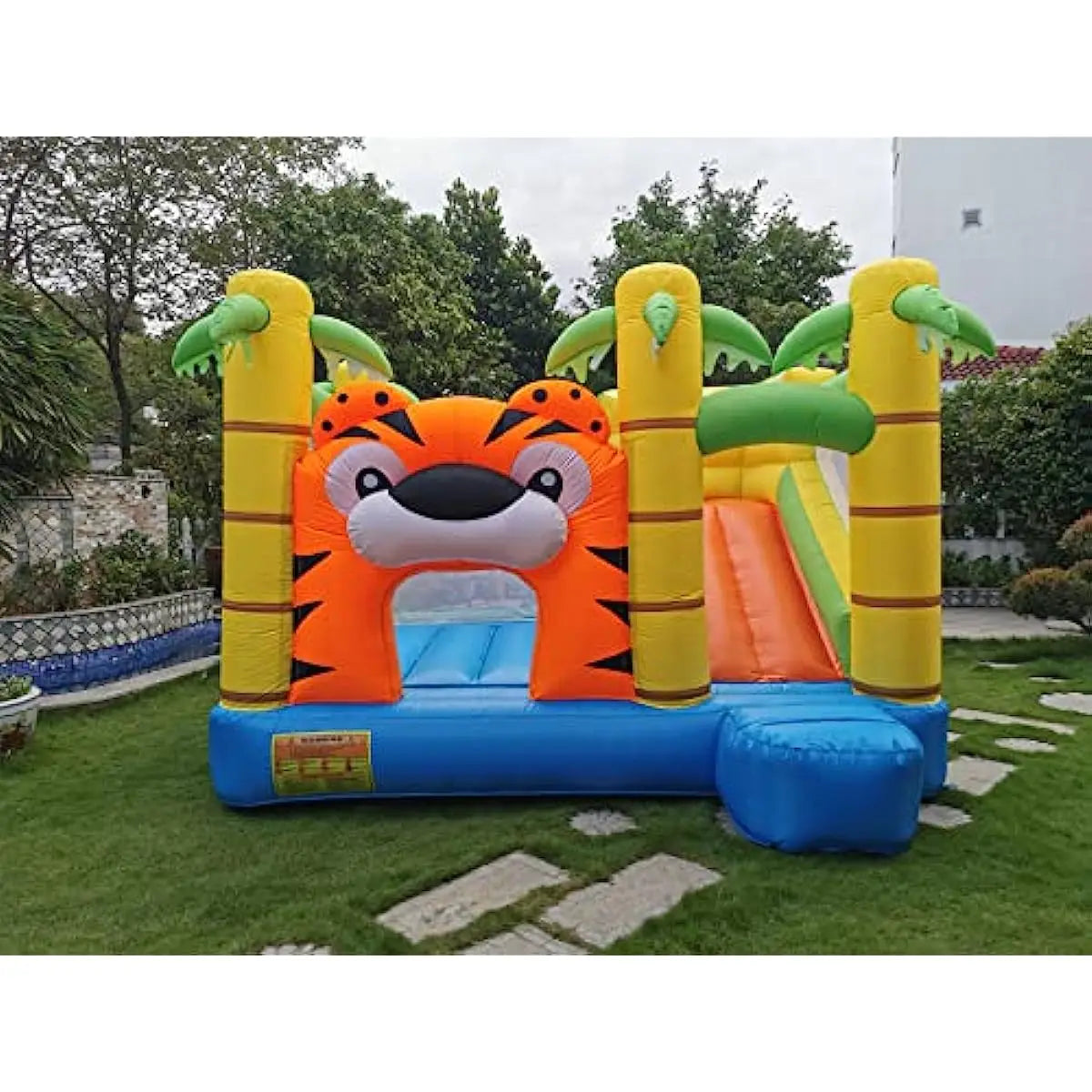 YARD Bounce House King Tiger Bouncy House for Kids