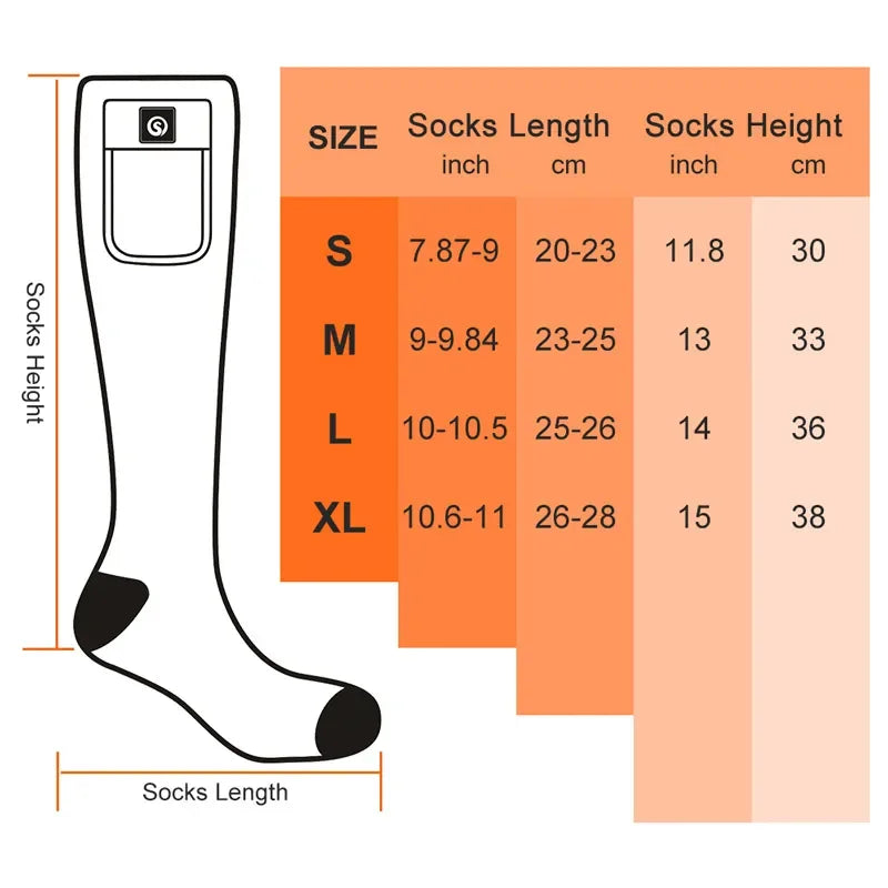 Savior Heat Battery Electric Heated Socks