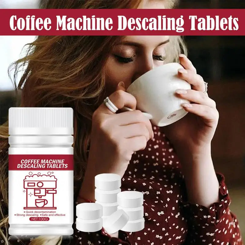 Coffee Machine Descaling Tablets Solid Cleaner Tablets.