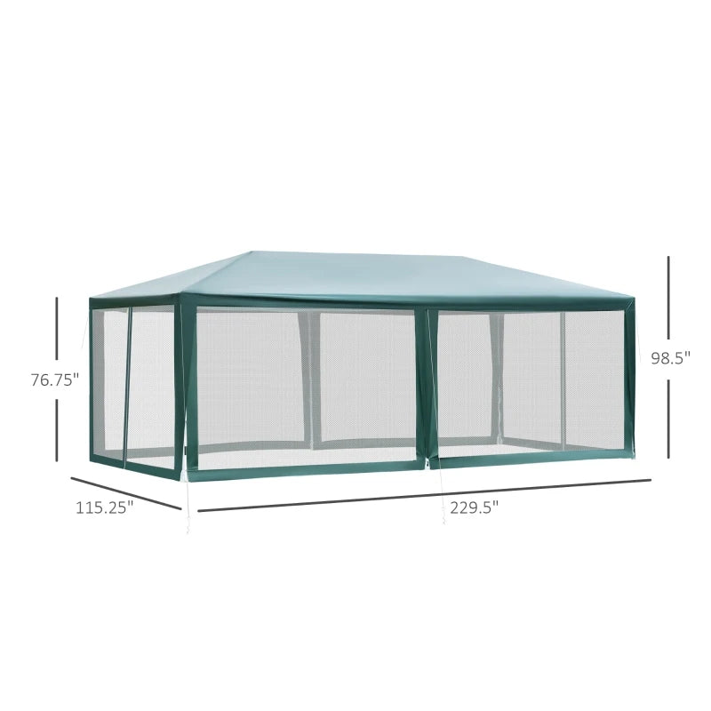 20' x 10' Outdoor Party Tent Gazebo