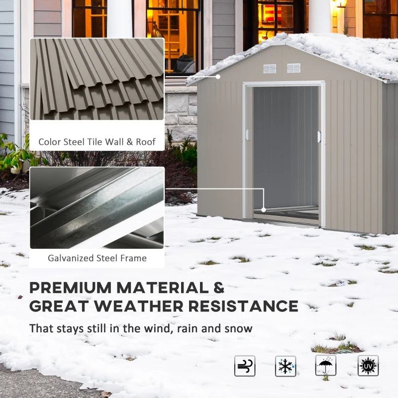 Garden Metal Shed, Storage Shed.