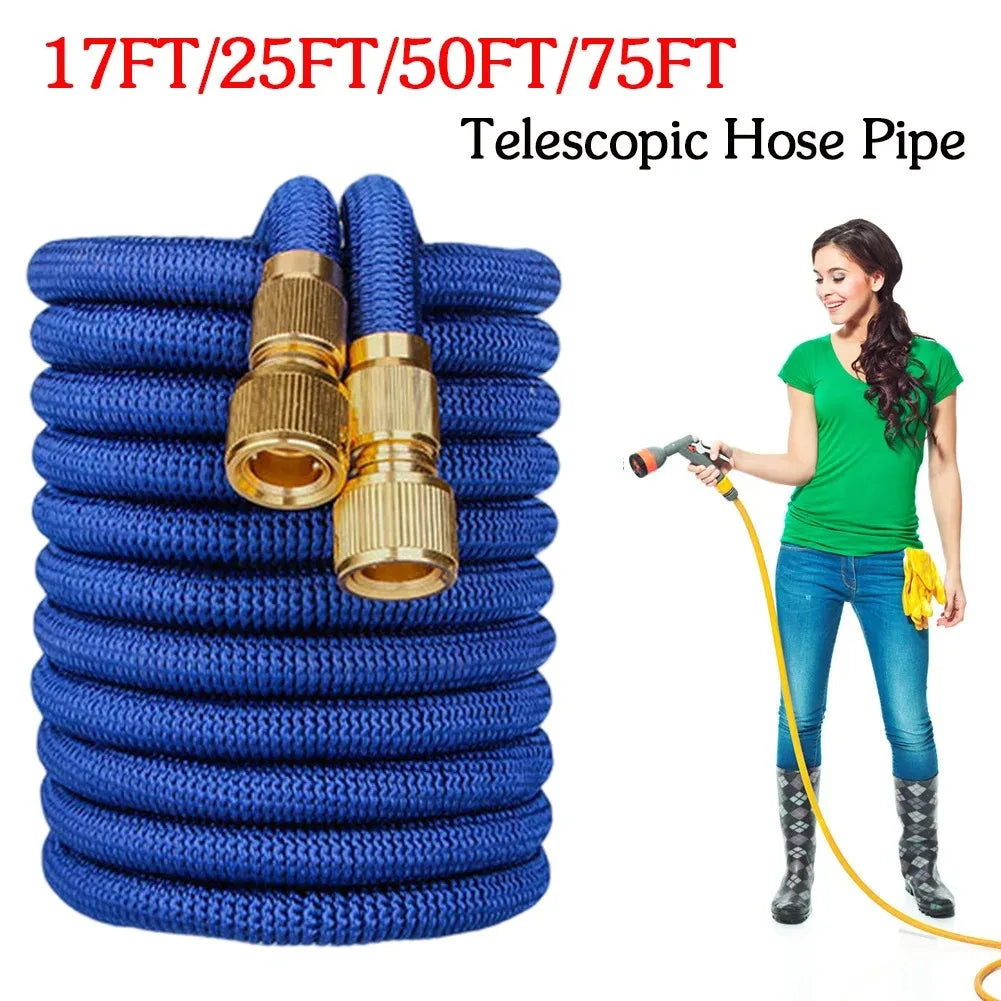 Expandable Garden Hose Water Gun Magic.