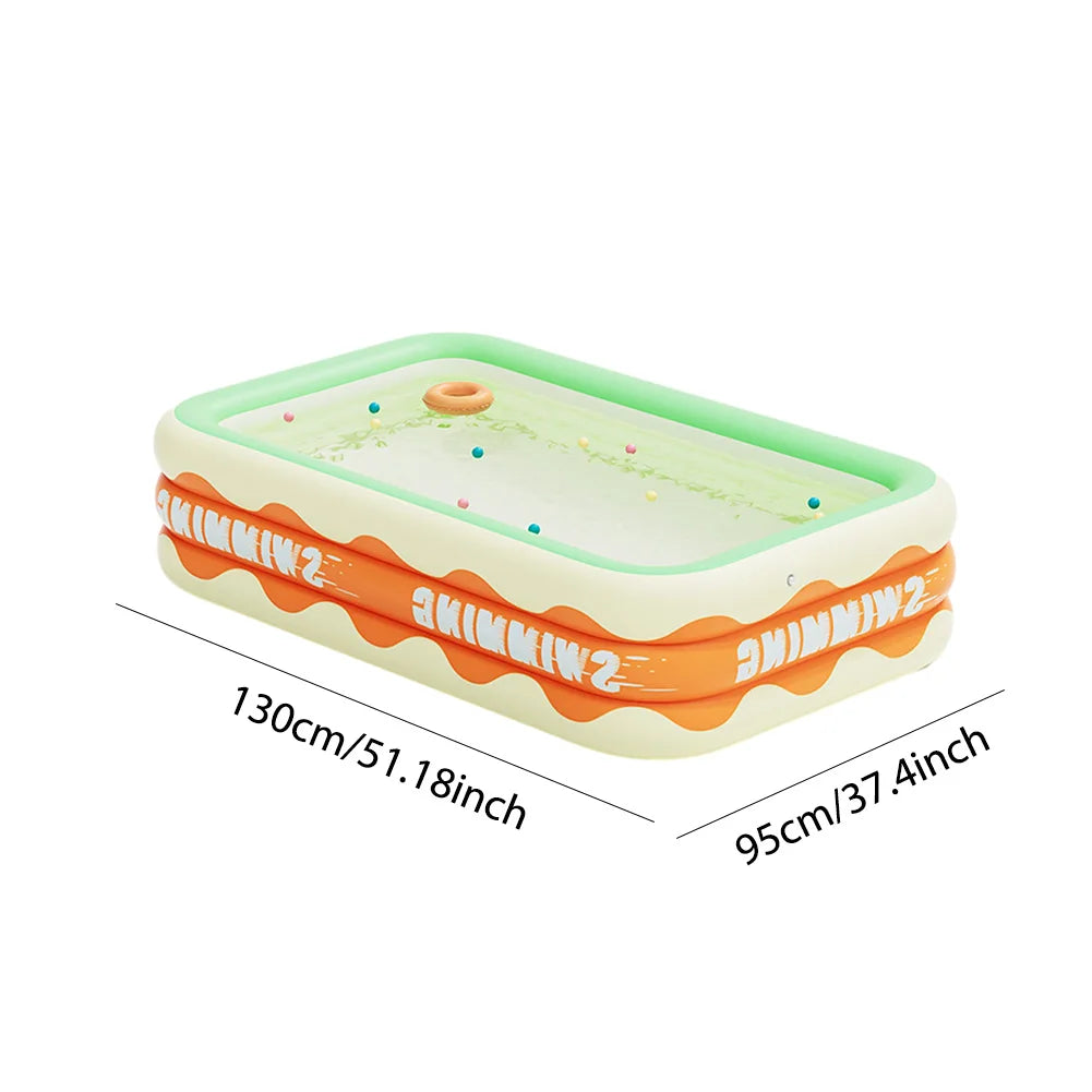 Rectangular Swimming Pool Foldable.