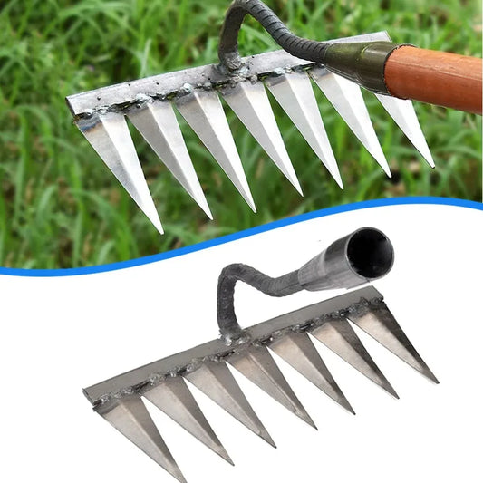 Weeding Hoe Rake 5/7 Tooth Farm Tool.