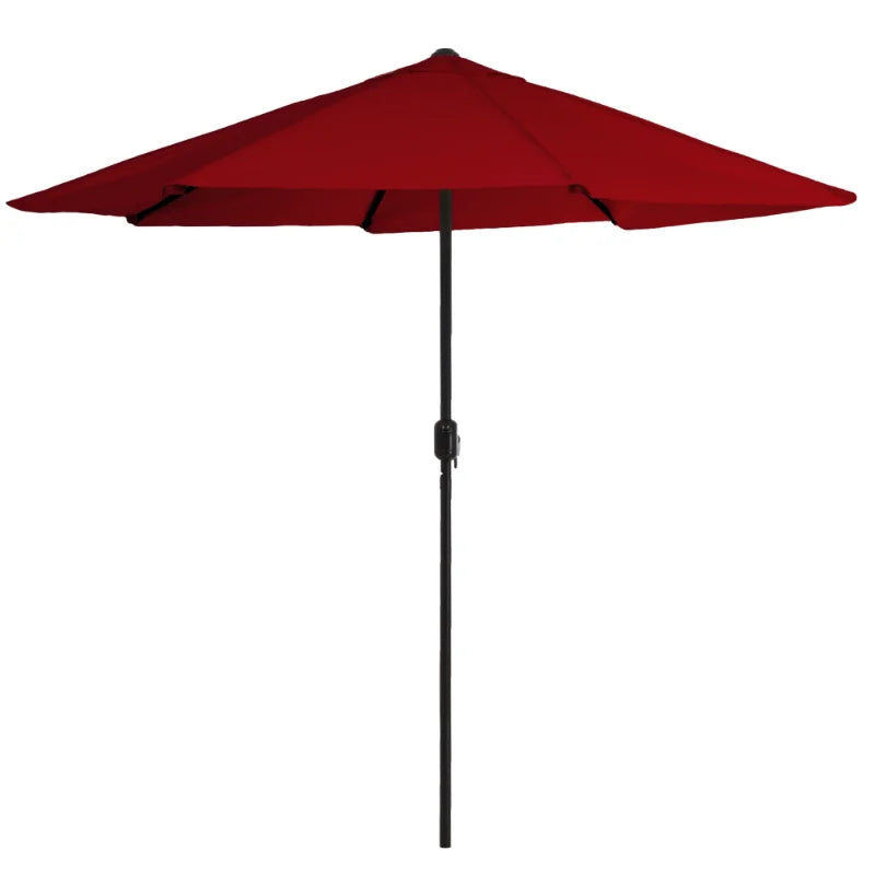 Outdoor Shade with Easy Crank- Table Umbrella.