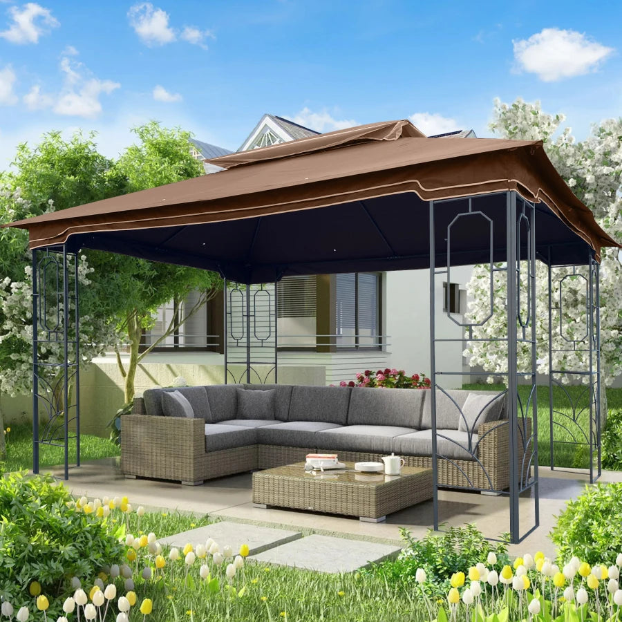 13x10 Outdoor Patio Gazebo Canopy Tent.