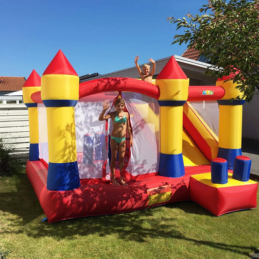 Inflatable Trampline Bouncy Castle Jumping House With Blower.