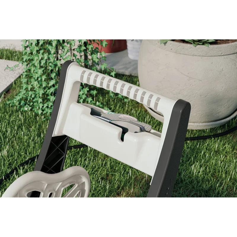 Suncast 175 ft. Hosemobile Hose Reel Cart, Gray garden  gardening tools