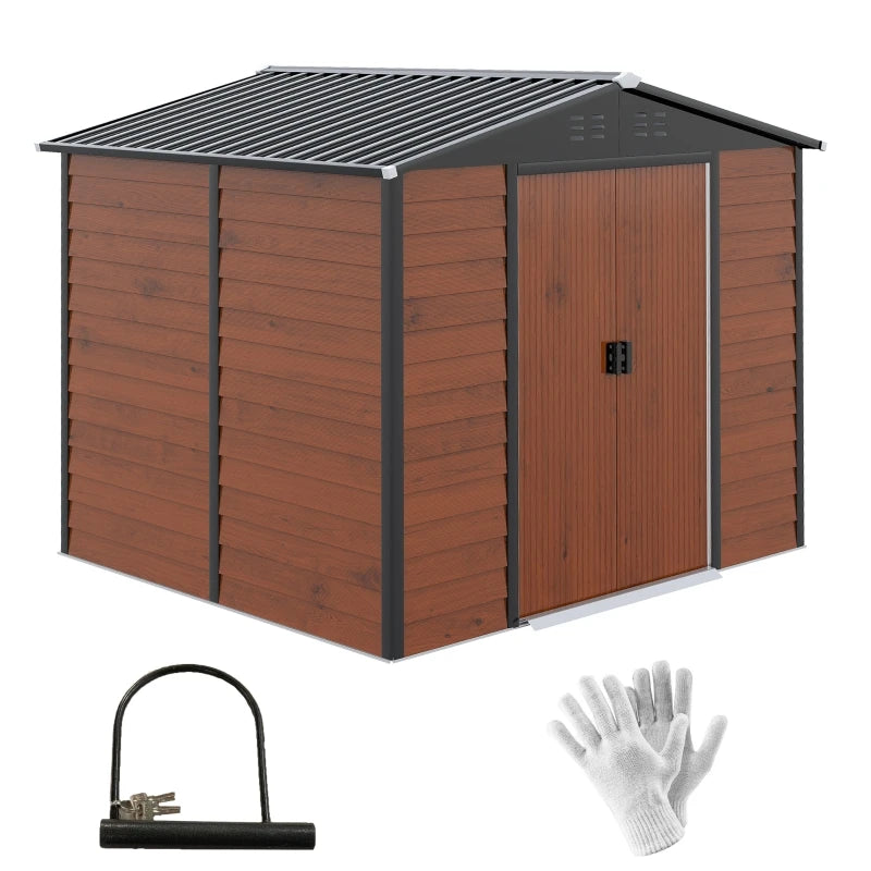 8' x 7' Outdoor Storage Shed.