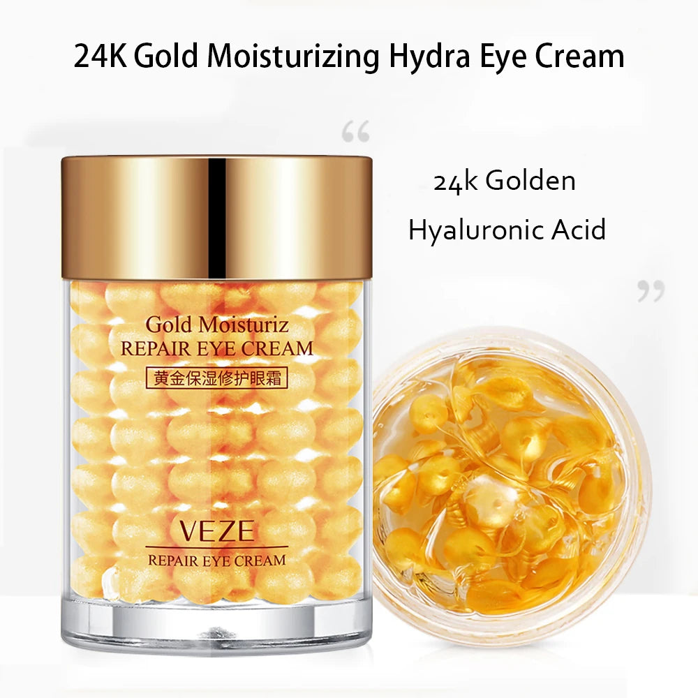 Skin Care Set 24K Gold Nicotinamide Face Essence Eye Cream.