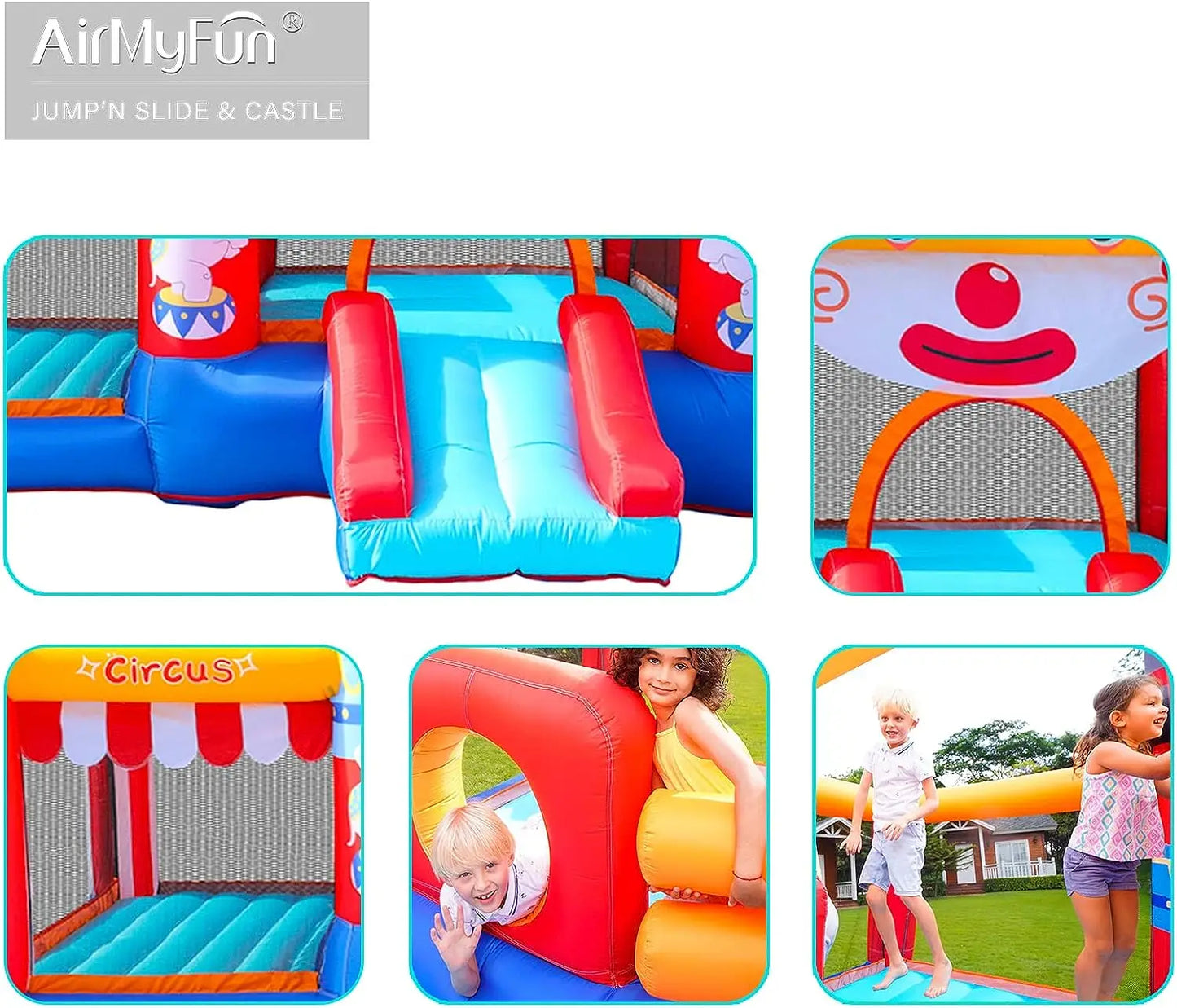 Bouncy House & Bouncy Castle for Kids Toddlers Outdoor.