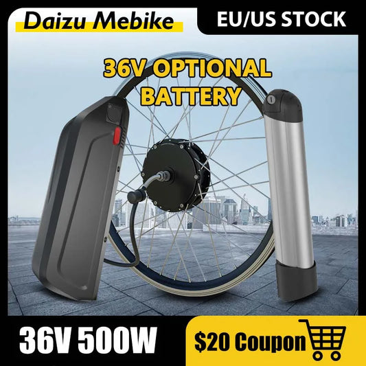 36V 500W Electric Bike Conversion Kit