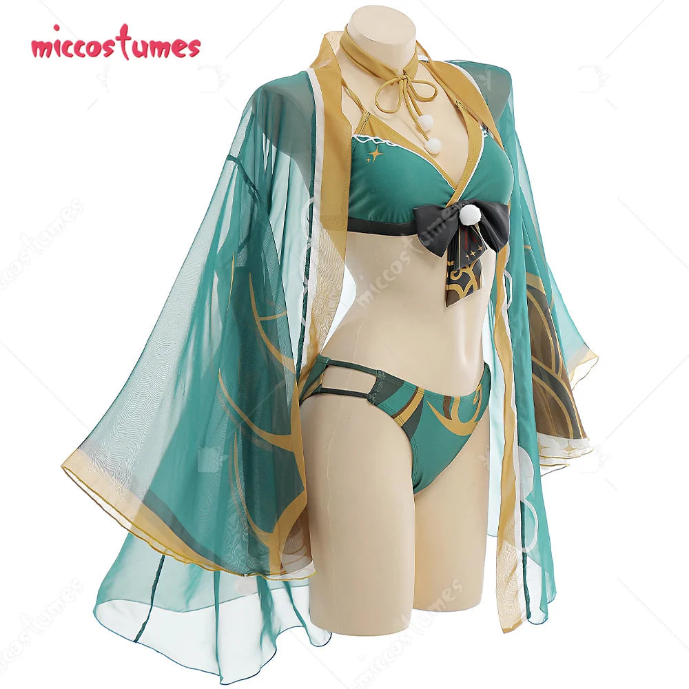 Women Game Ms Hina Gorou Derivative Bikini Set.