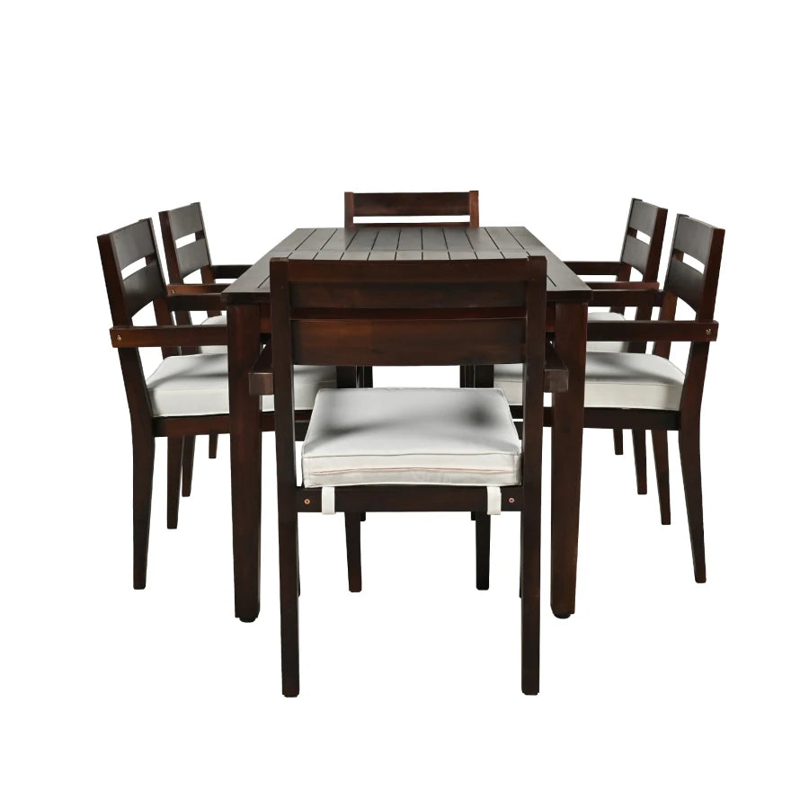 Modern And Stylish Design Acacia Wood Dining Table.