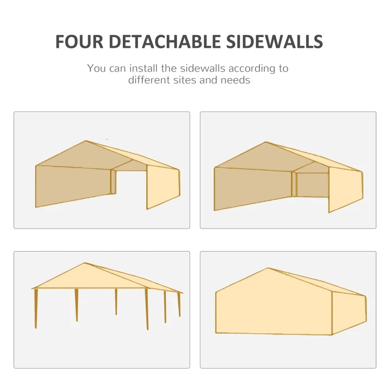 WhiteCanopy Party Tent 20' x 10' Canopy Party Tennts.