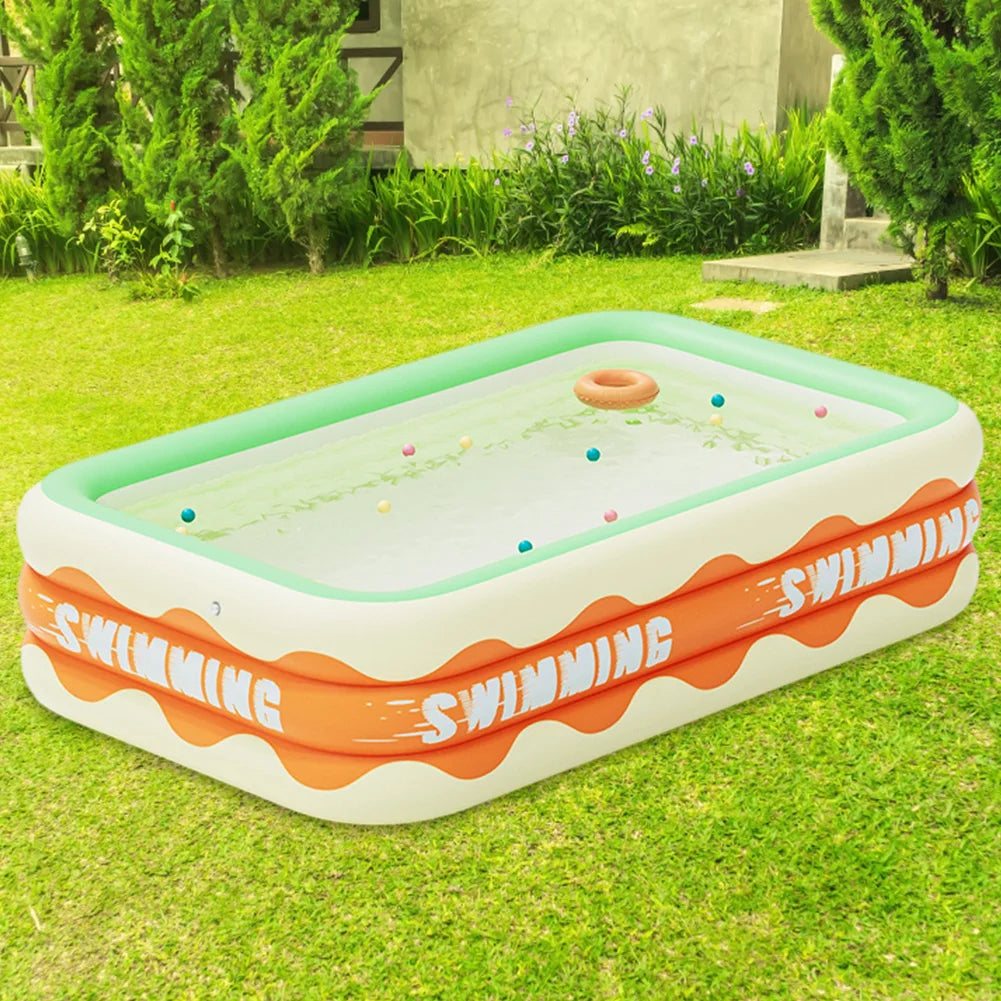 Rectangular Swimming Pool Foldable.