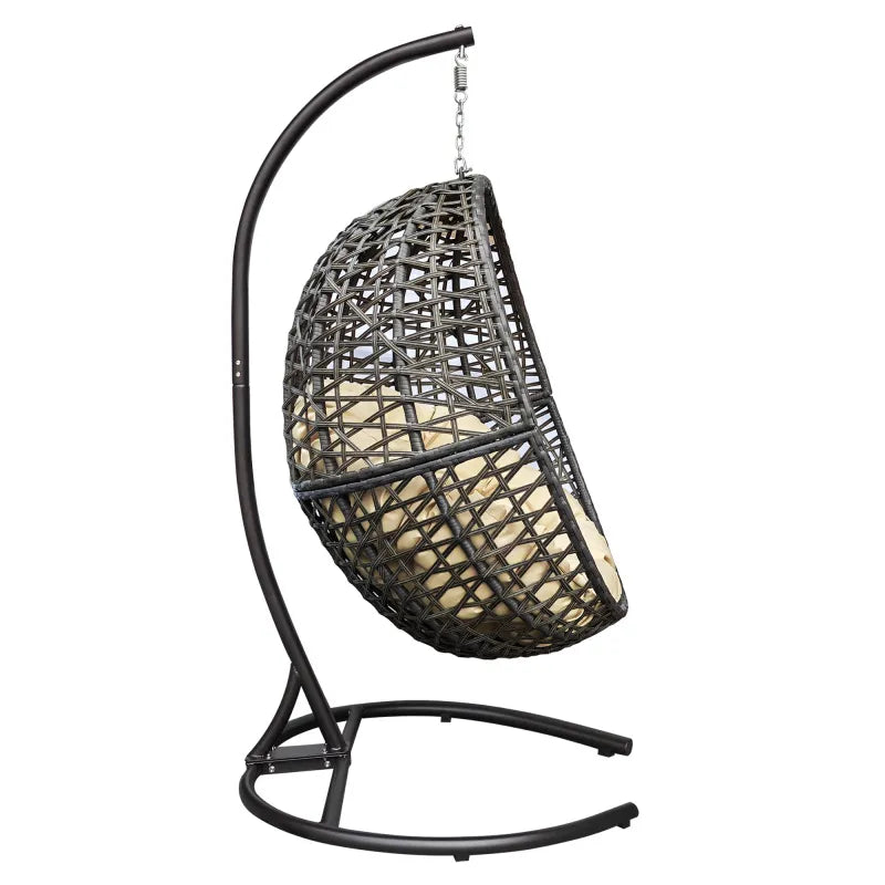 Hanging Swing Egg Chair with Stand.