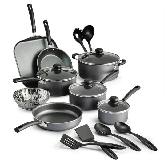 Tramontina Primaware 18 Piece Non-stick Cookware Set.