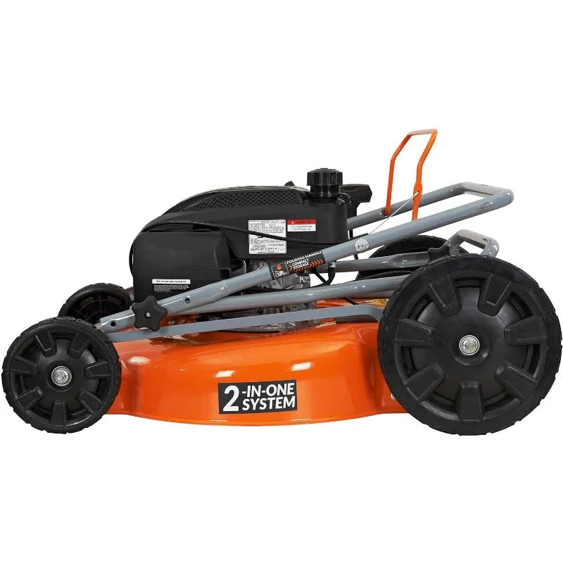 YARDMAX 21 in. 170cc 2-in-1 Gas Walk Behind mower