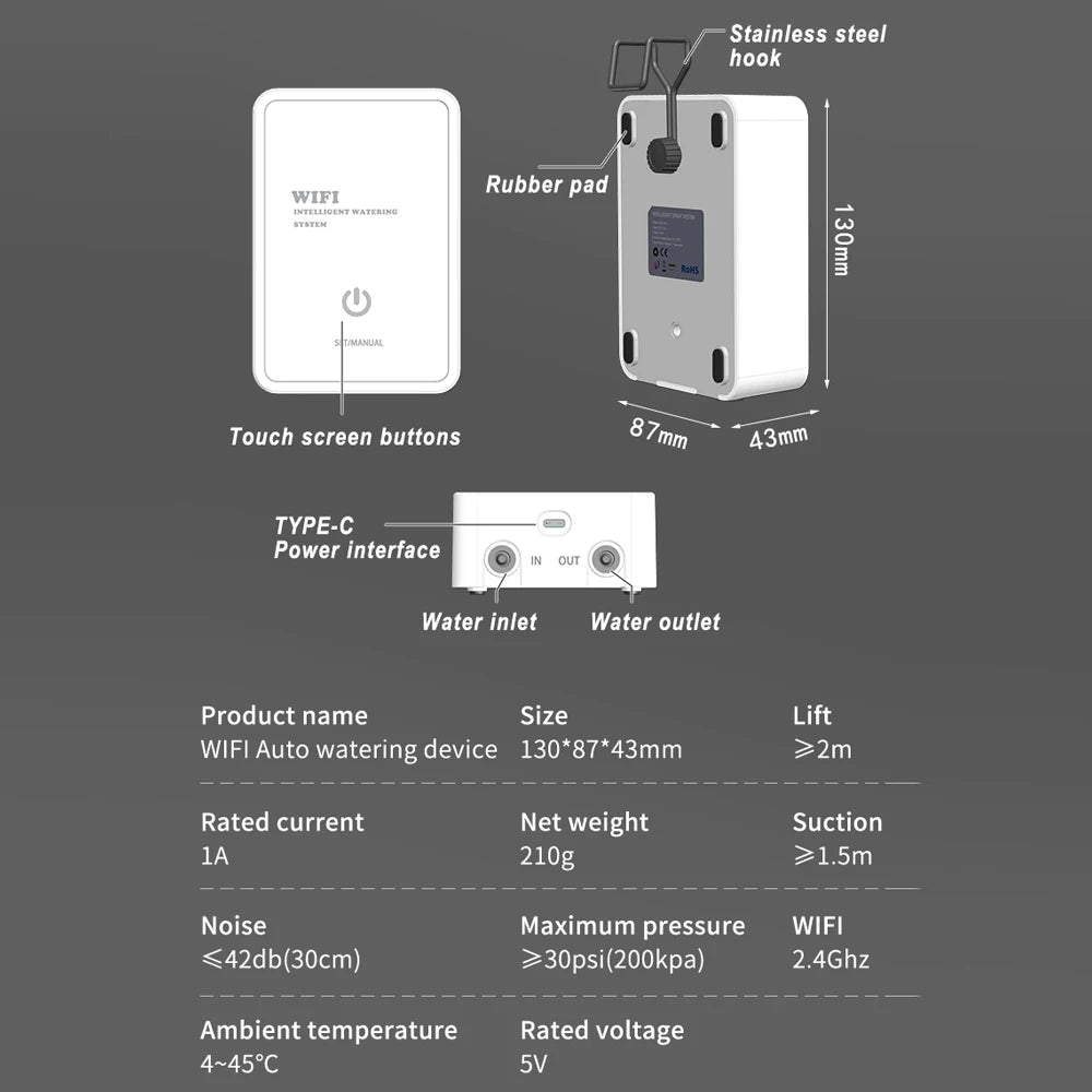 Tuya Smart Garden Automatic Watering Device WIFI.